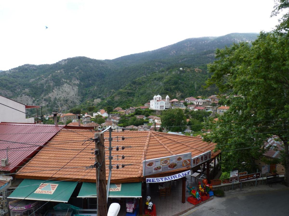 Mountain Rose Hotel & Restaurant Pedhoulas Exterior photo